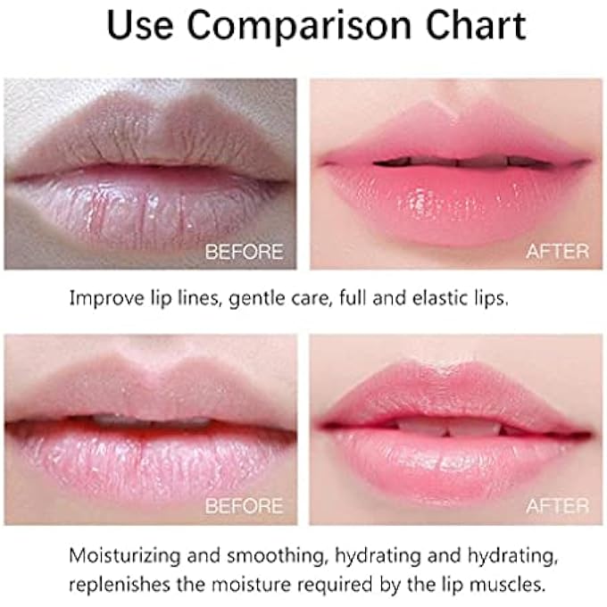 Miniling 20PCS MOISTURIZING/PLUMPING LIP MASK, RESTORES MOISTURE MASK FOR DRY LIPS AND LINES OVERNIGHT CARE, GEL TREATMENT MASKS  (PINK) - Image 3